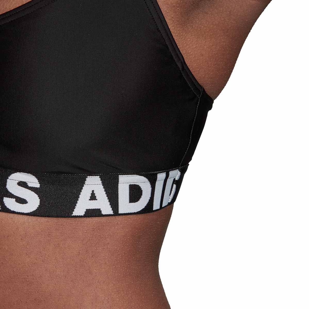 Adidas Womens Branded Swim Bikini - Black-542855