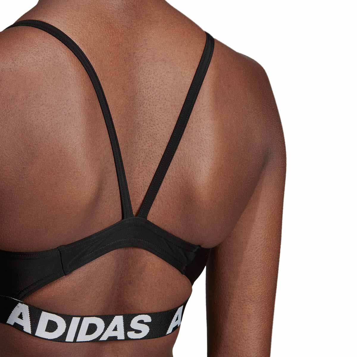 Adidas Womens Branded Swim Bikini - Black-542856
