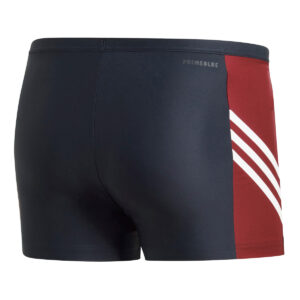 Adidas Three Second Swim Boxer – Black / Red