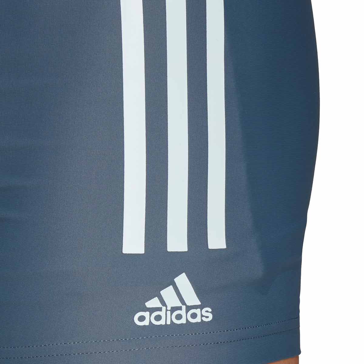 Adidas Semi 3-Stripes Swim Boxer - Blue / Sky-542867