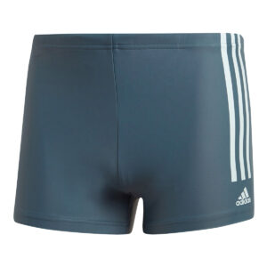 Adidas Semi 3-Stripes Swim Boxer - Blue / Sky-0