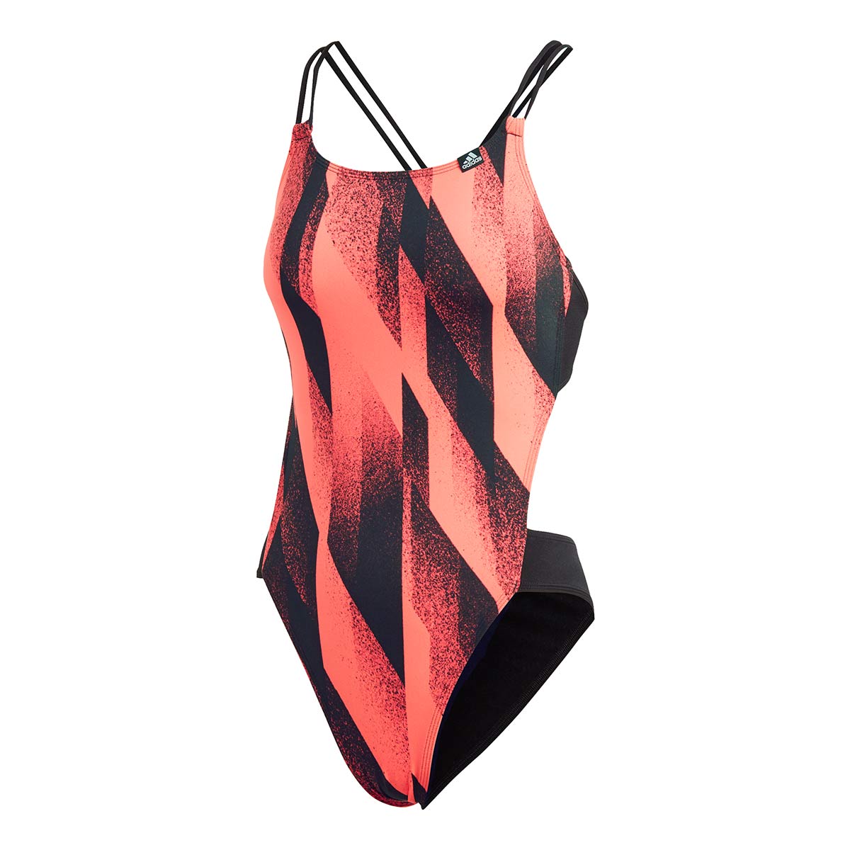 Adidas Womens Pro Tokyo Tie Back Swimsuit - Pink / Black-542816