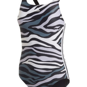 Adidas SH3.RO Wild 3-Stripes Swimsuit - Black