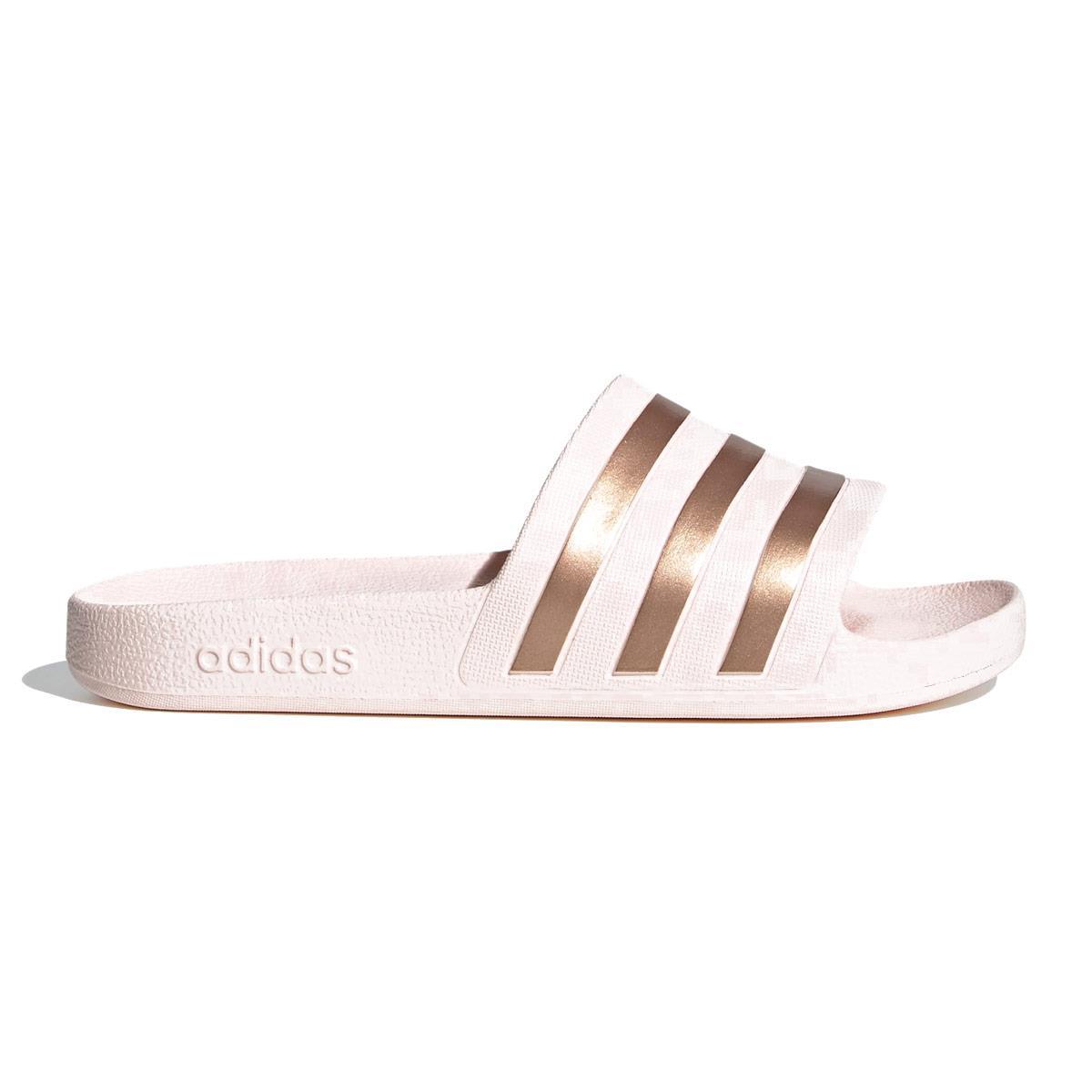 Adidas Adilette Aqua Slides - Rose Gold-542065