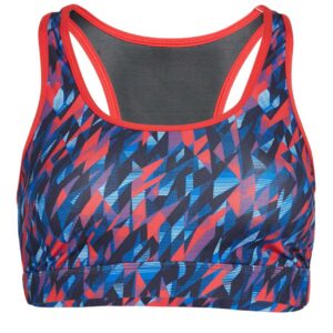 TYR Girl's Active Polar Harley Top - Navy/Red-0