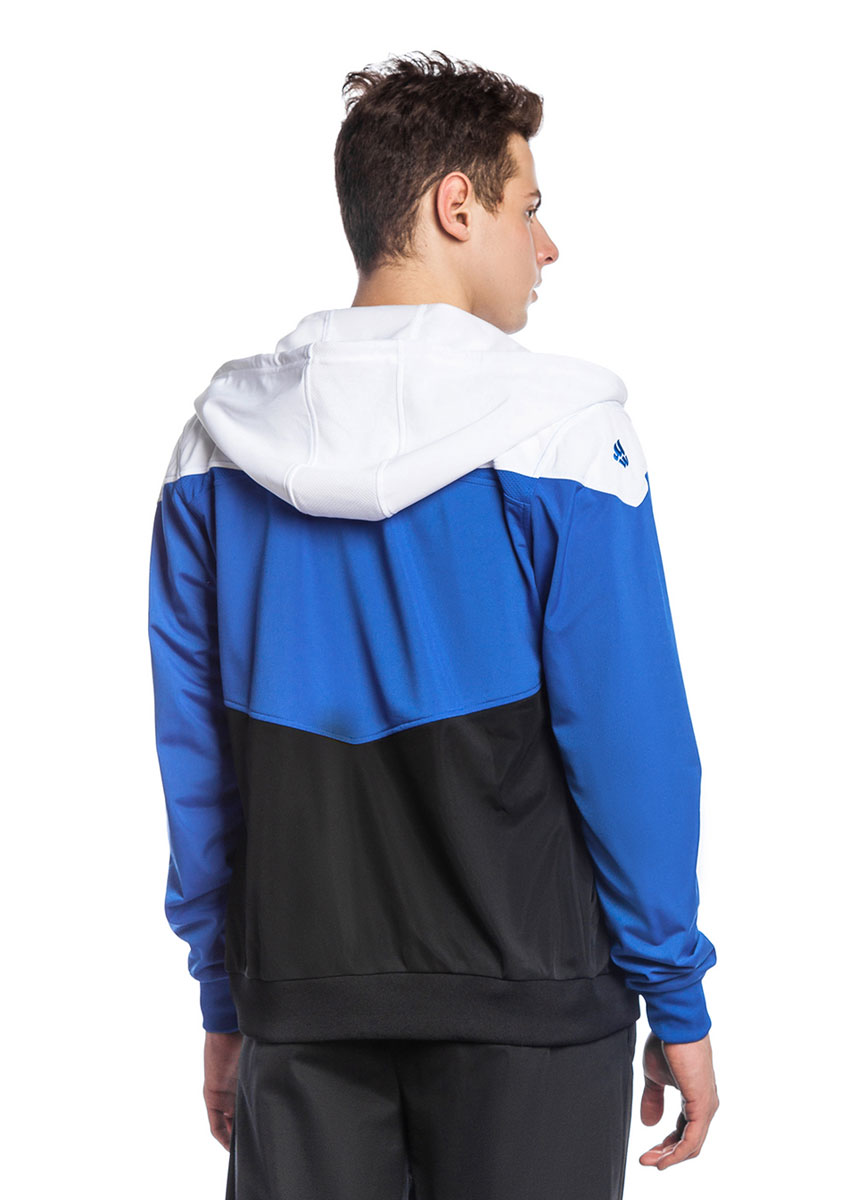 Mad Wave Pro Track Jacket - White / Blue / Black-brand
