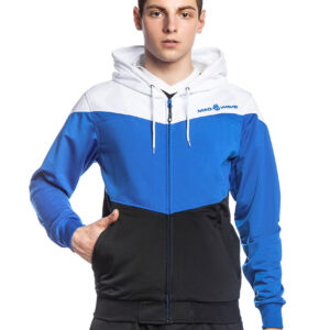 Mad Wave Pro Track Jacket - White / Blue / Black-0