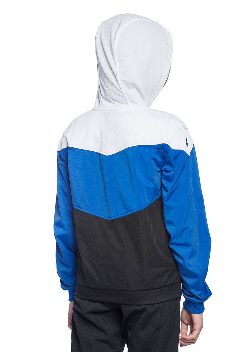 Mad Wave Junior Pro Track Jacket - White / Blue / Black-brand