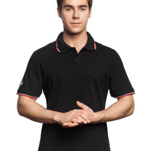 Mad Wave Men's Solid Polo - Black-0