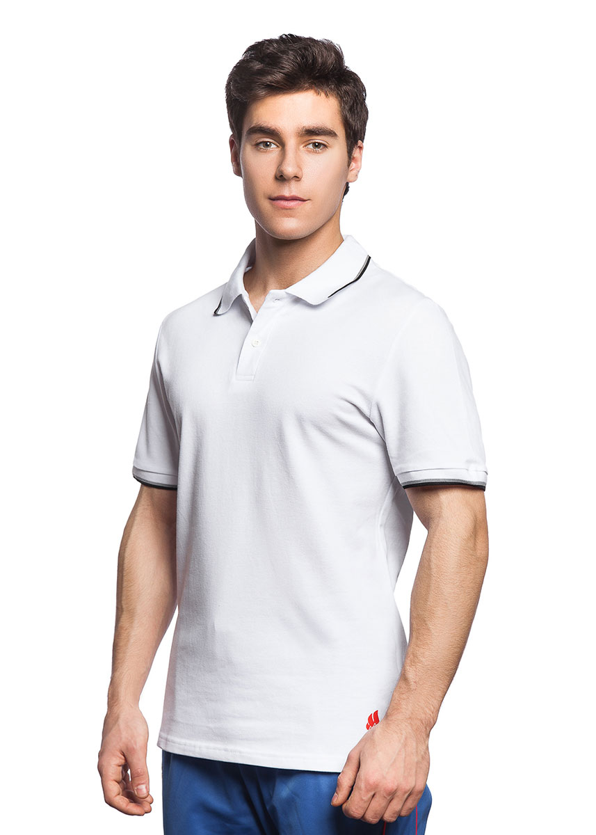 Mad Wave Men's Solid Polo - White-0