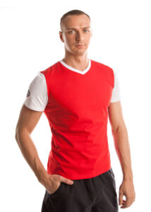 Mad Wave Men's Pro  T-Shirt - Red / White