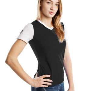 Mad Wave Women's Pro T-Shirt - Black / White-0