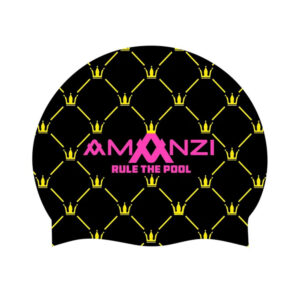 AMANZI Rule The Pool Swimming Cap-0