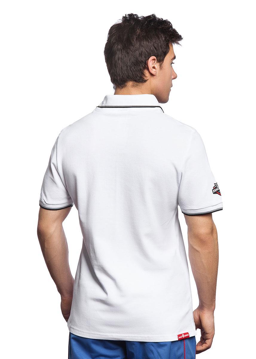Mad Wave Men's Solid Polo - White-brand
