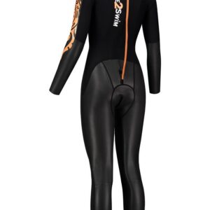 Dare2Tri To Swim Women’s B-Grade Wetsuit – Black / Orange
