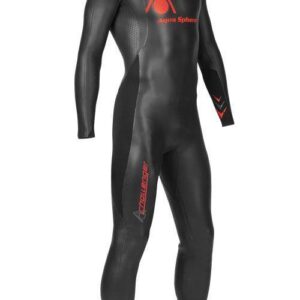 Aqua Sphere Mens Challenger B-Grade Wetsuit - Black/Red-0