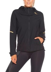2XU Women's Ghost Jacket - Black/Gold