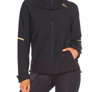 2XU Women's Ghost Jacket - Black/Gold-0