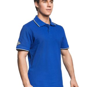 Mad Wave Men's Solid Polo - Blue-0