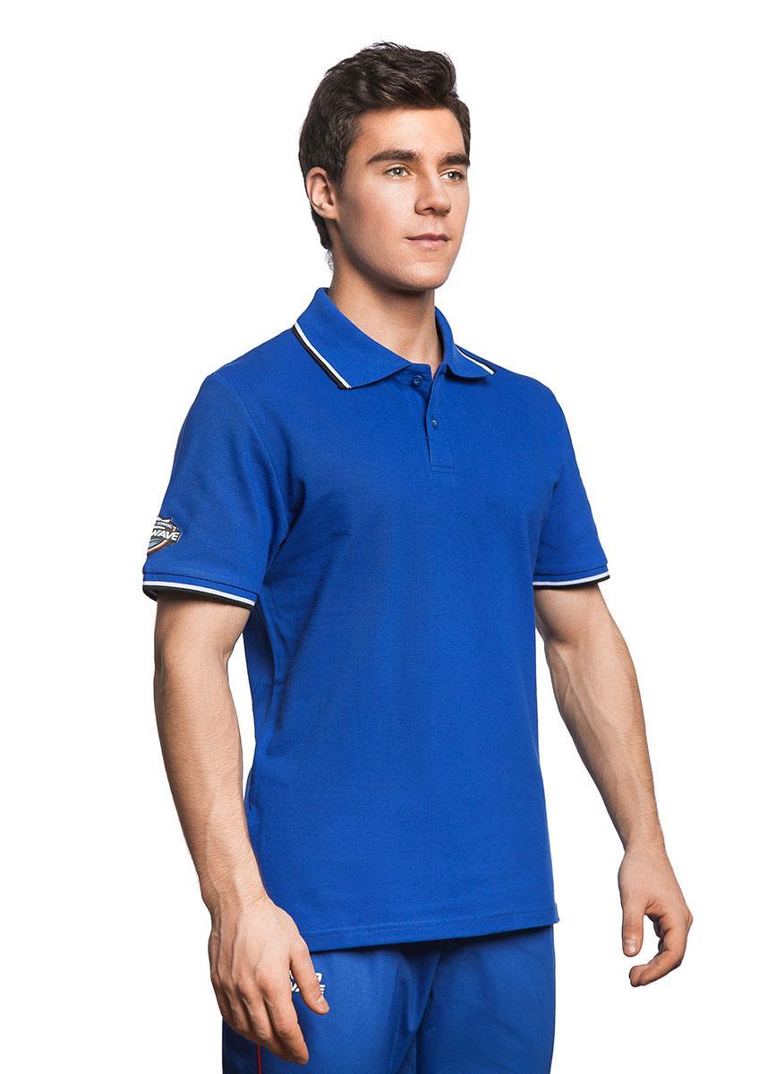Mad Wave Men's Solid Polo - Blue-0