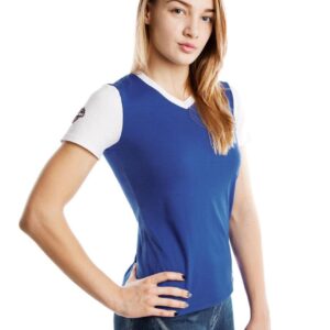 Mad Wave Women's Pro T-Shirt - Blue / White-0