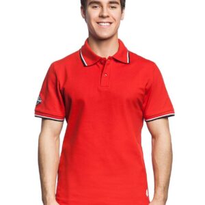 Mad Wave Men's Solid Polo - Red-0