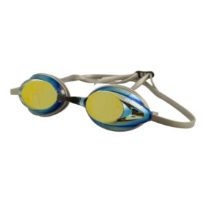 Maru Pulse Mirror Anti Fog Goggles - Blue/ Silver-0
