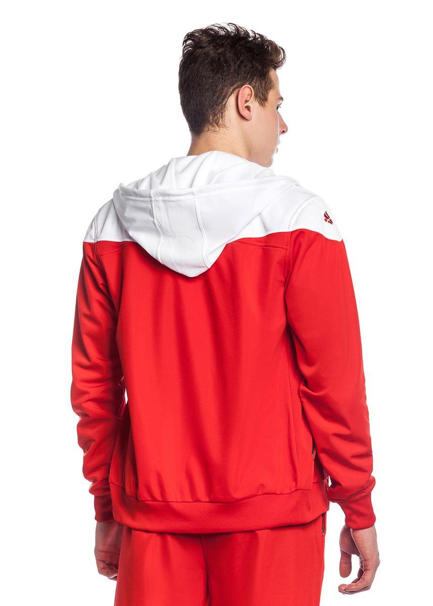 Mad Wave Pro Track Jacket - White / Red-brand