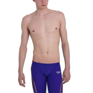 Men's Racing Swimsuit - Speedo Fastskin LZR Pure Intent Jammer - Ultraviolet Hex Print