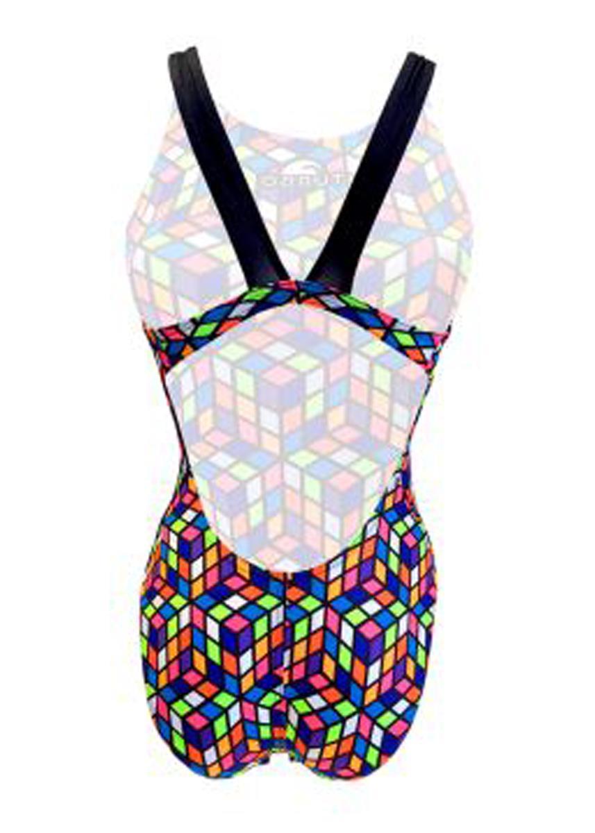Turbo Girl's Cube Swimsuit - Multi-brand