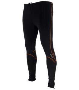 Joluvi Unisex Lyc Tights - Black/Orange