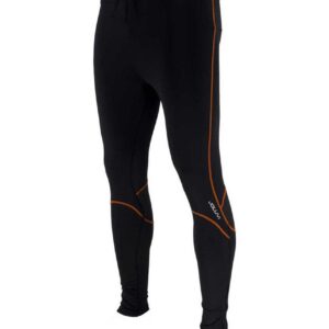 Joluvi Unisex Lyc Tights - Black/Orange-0