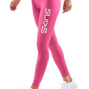 SKINS DNAmic Primary Women's Long Tights - Pink-0