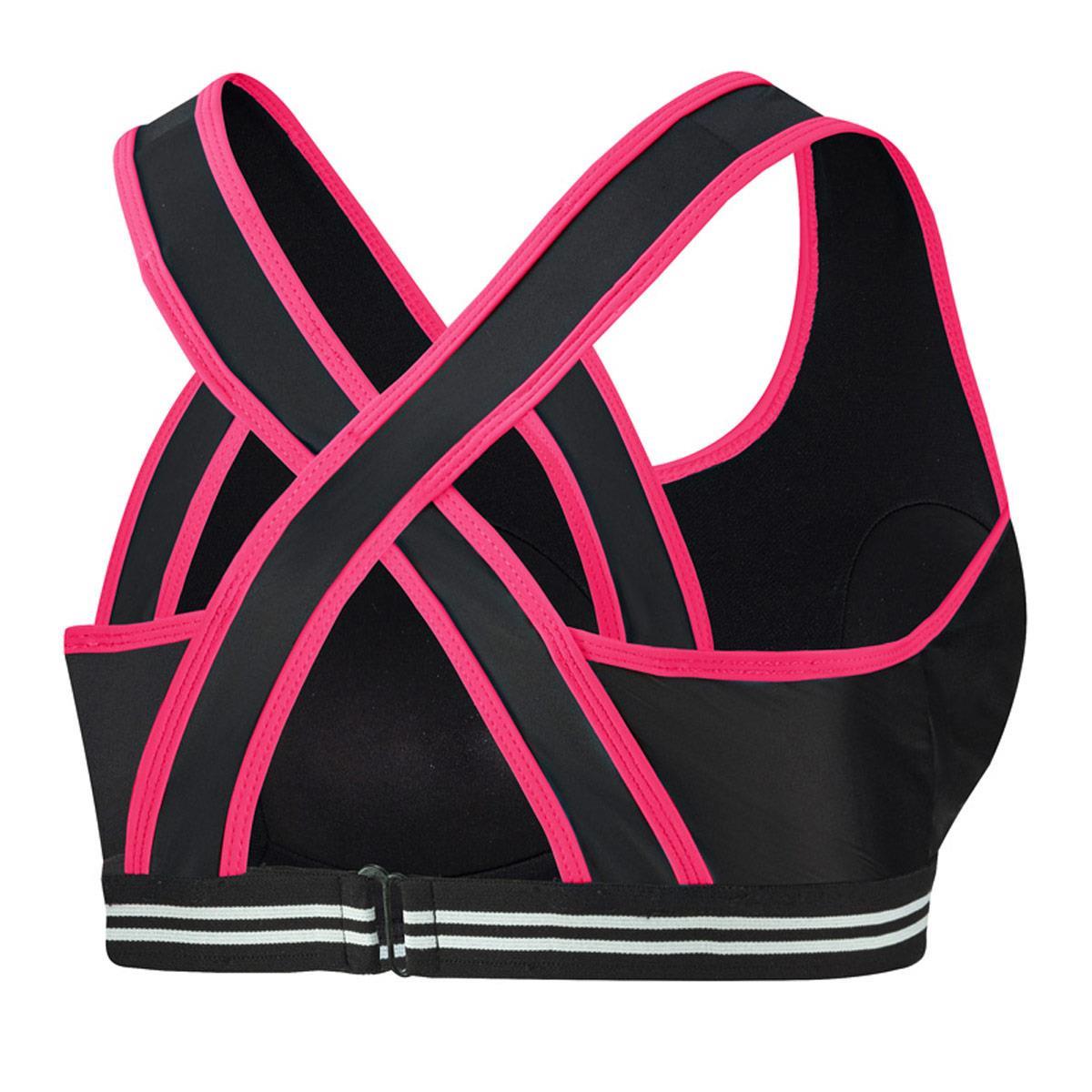 Beco Regular Fit Crop Bikini Top - Black / Red-brand