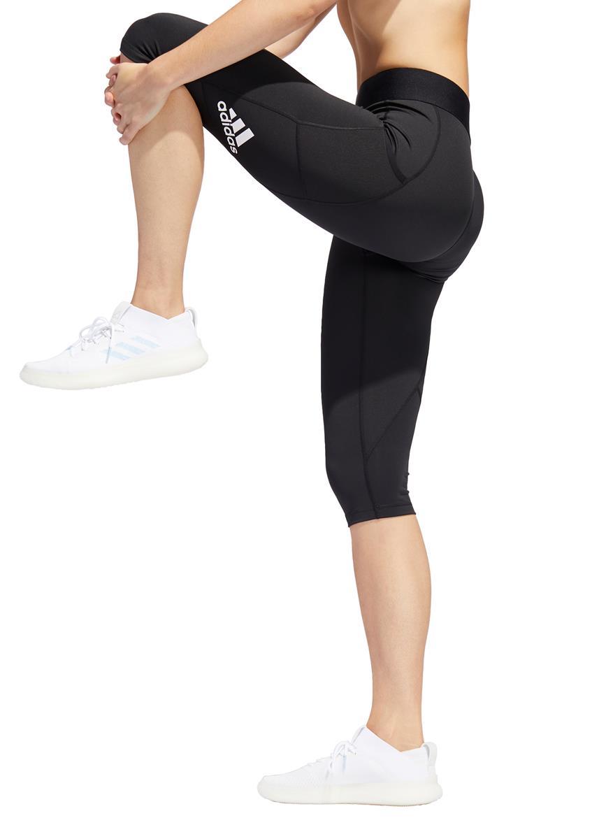 Adidas Womens Alphaskin Leggings - Black / White-546934