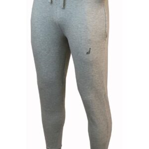 Joluvi Unisex Slim Jogging Pants - Grey-0