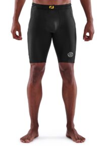 SKINS Mens Series-3 Half Tight – Black