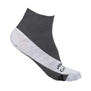 Joluvi Mosconi Coolmax Extra Low Socks 2 Pack - Grey-0