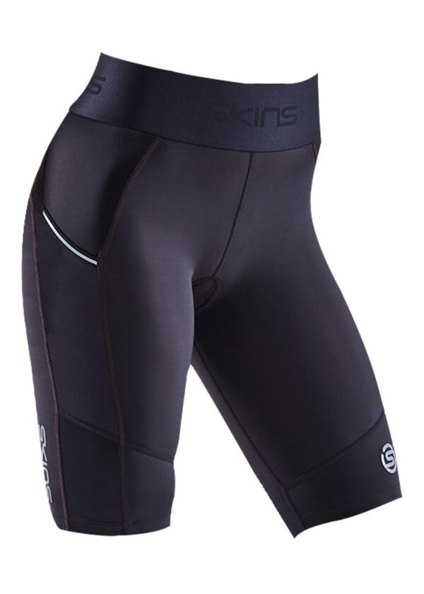 SKINS Womens Series-3 Half Tight – Black-0