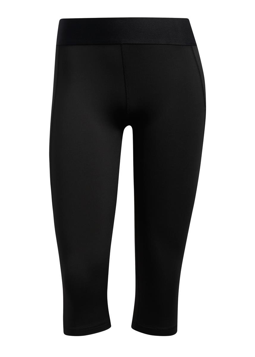 Adidas Womens Alphaskin Leggings - Black / White-546928