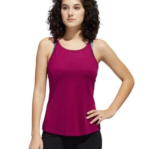 Adidas Performance Tank - Power Berry Mel-0