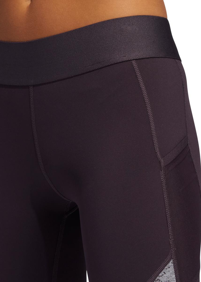 Adidas Womens Alphaskin Cold Weather Long Leggings - Noble Purple / Black-546622