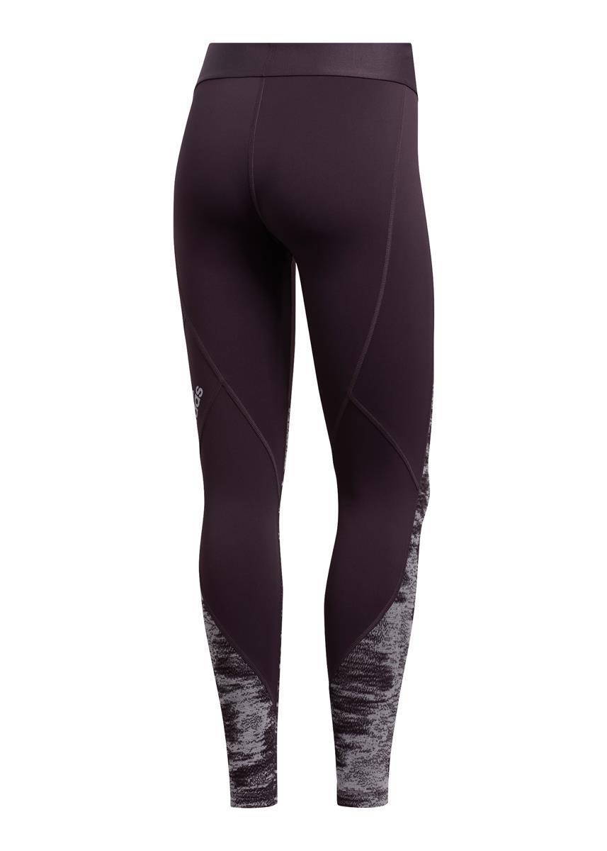 Adidas Womens Alphaskin Cold Weather Long Leggings - Noble Purple / Black-546618