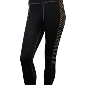 Joluvi Unisex Speed Tights - Black/White-0