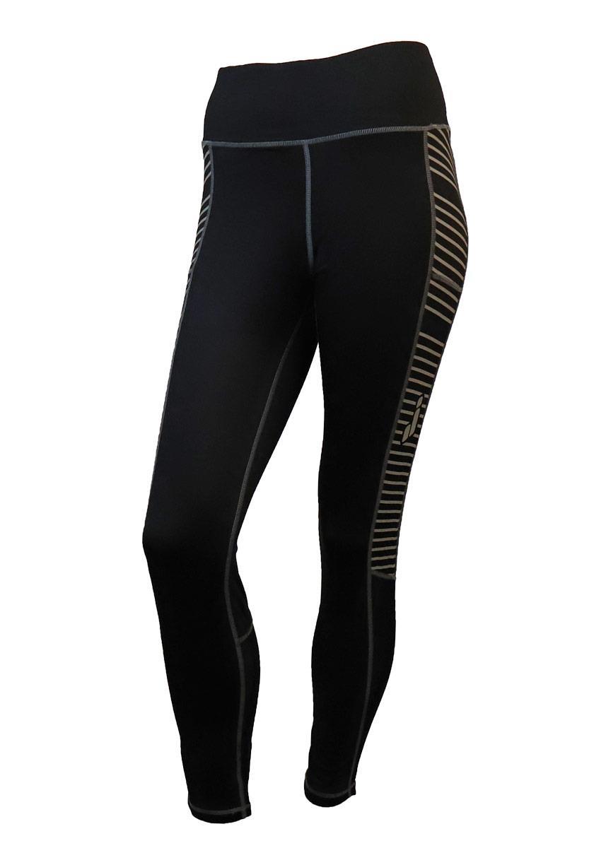 Joluvi Unisex Speed Tights - Black/White-0