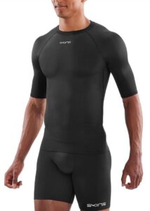 SKINS DNAmic Force Mens Short Sleeve Top - Black