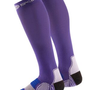 SKINS Womens Compression Socks - Purple / Violet-0
