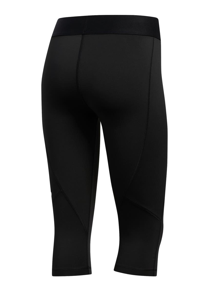 Adidas Womens Alphaskin Leggings - Black / White-546929