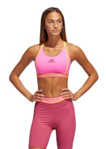 Adidas Dont Rest Branded Bra - Screaming Pink