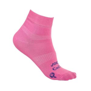 Joluvi Coolmax Low Socks 2 Pack - Pink-0